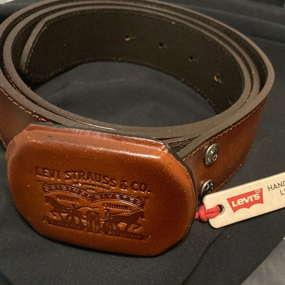 Levi's Brown Leather Belt